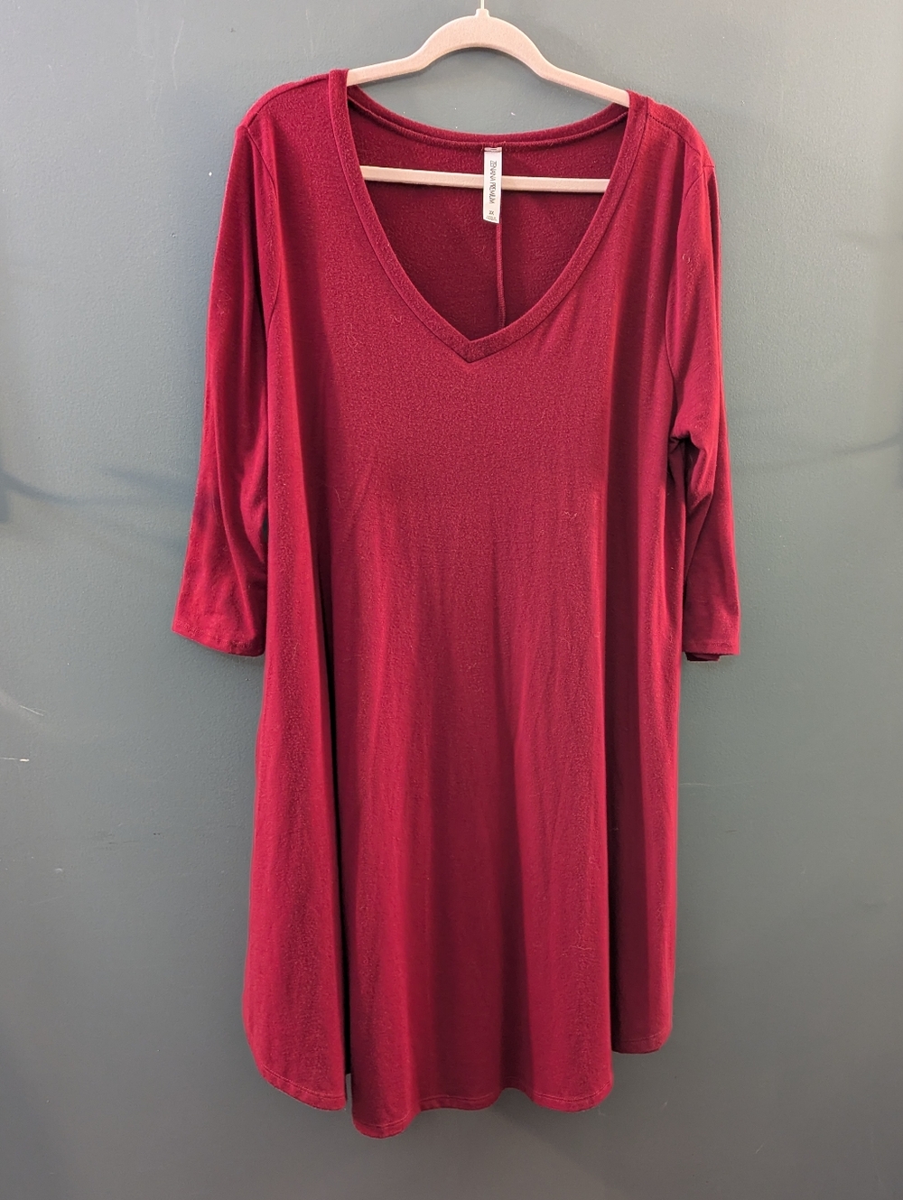 Zenana Premium Tunic Dress Women's Size 2X EUC